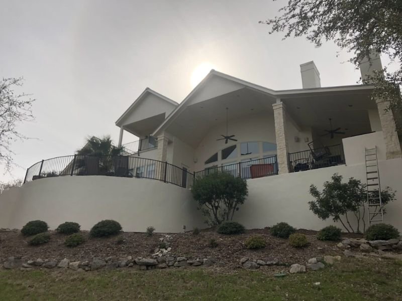 exterior grey with windows