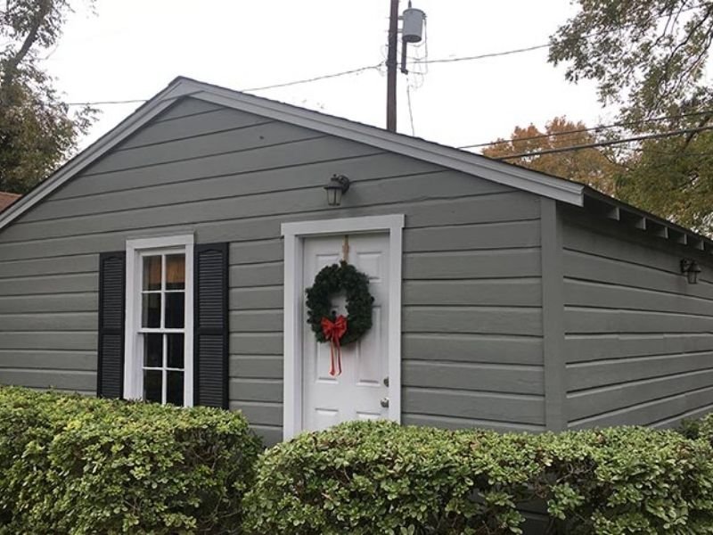 house painting grey side
