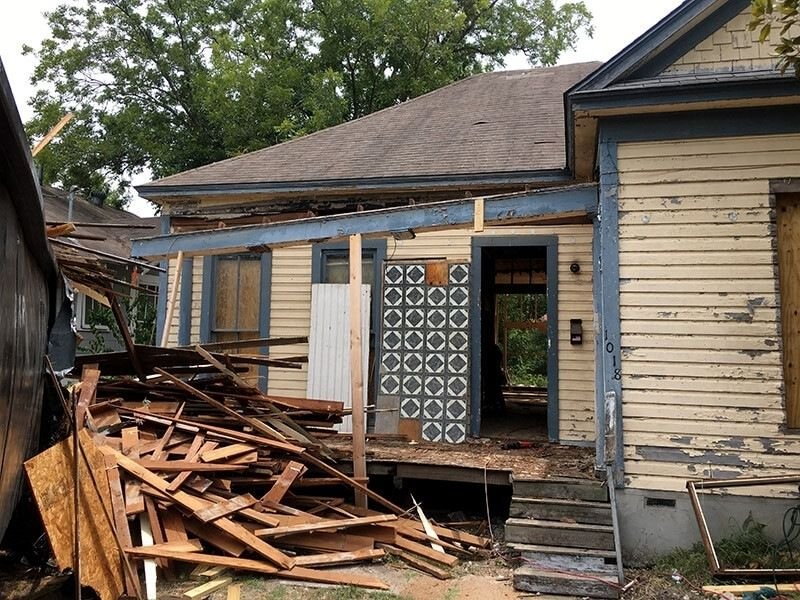 house renovation demolition