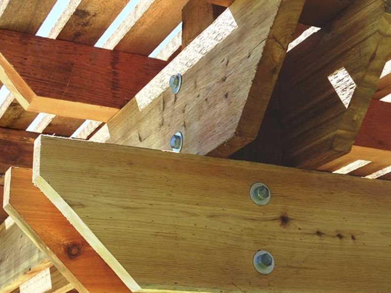 pergola joints