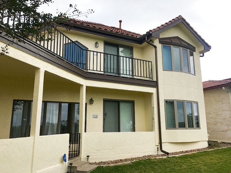 spanish style house two story