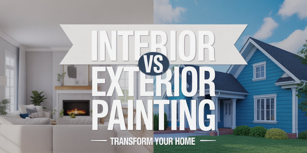 Interior vs. Exterior Painting
