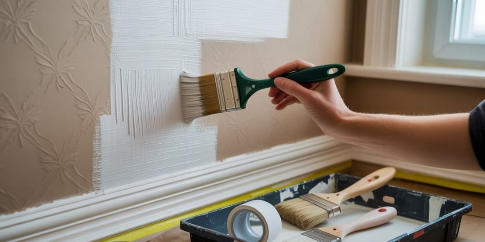 wallpaper painting tips