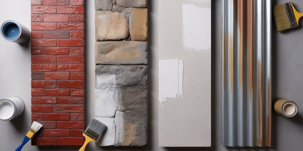 Painting Different Materials