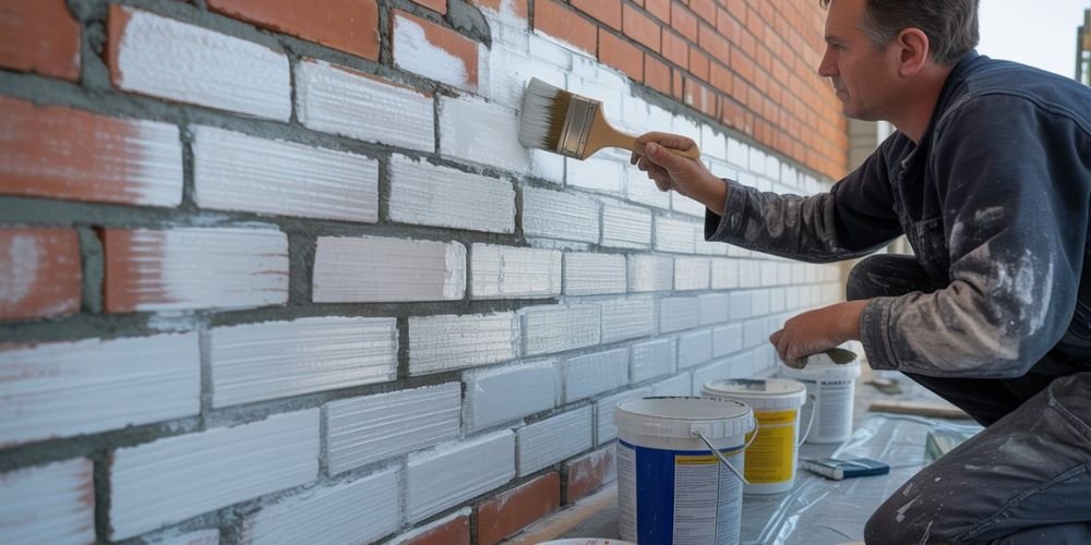 Painting Masonry