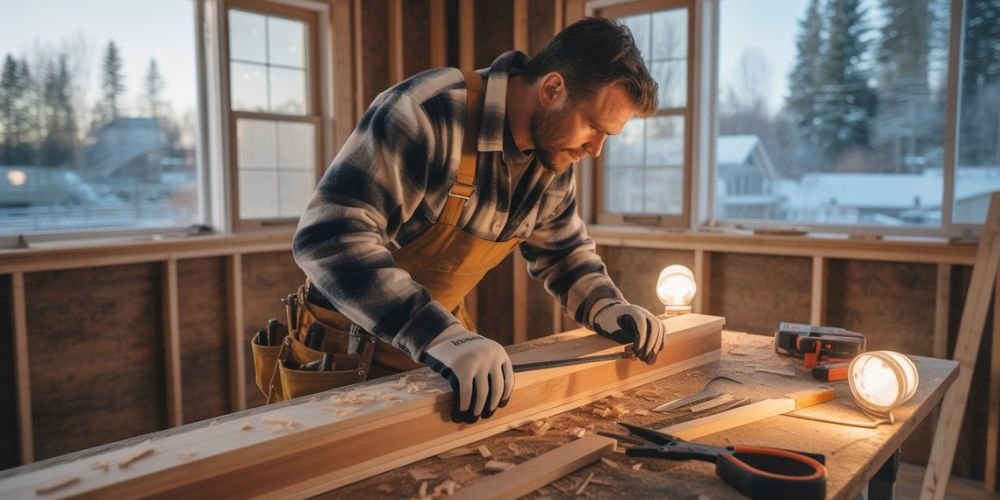 Winter Carpentry Remodeling