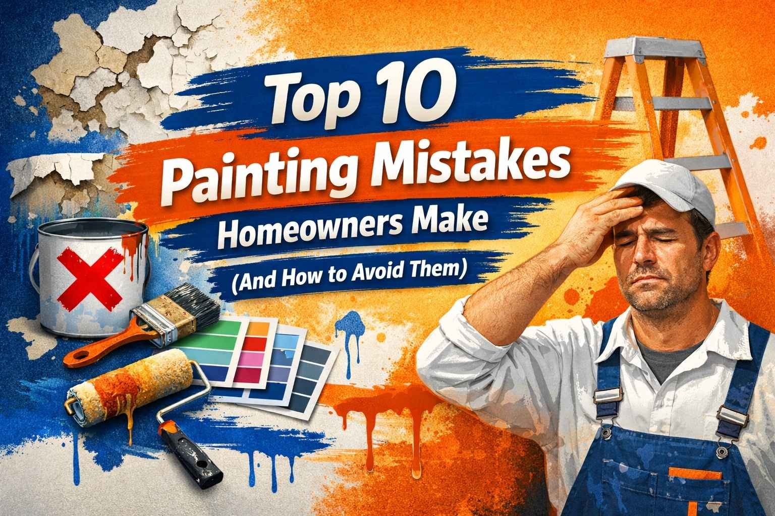 Top 10 Painting Mistakes Homeowners Make (And How to Avoid Them)
