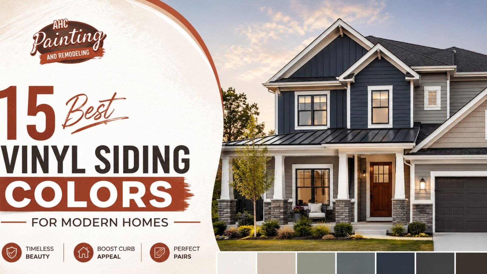 15 Best Vinyl Siding Colors for Modern Homes (2026 Trends)