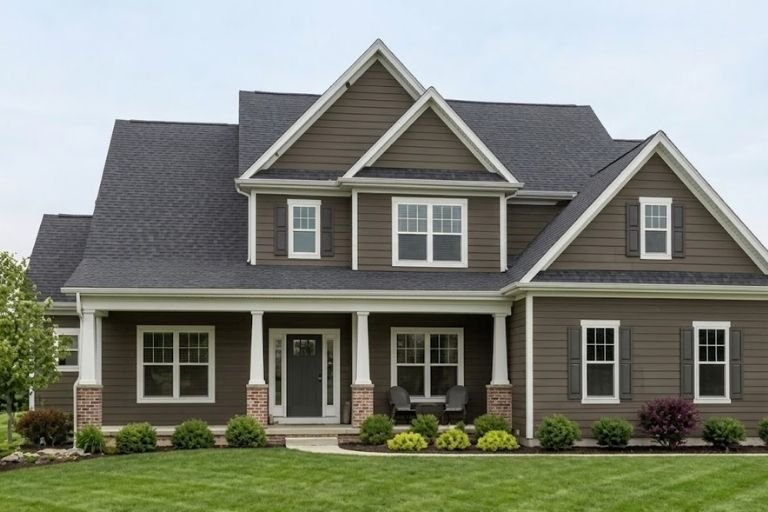 Deep Umber exterior home