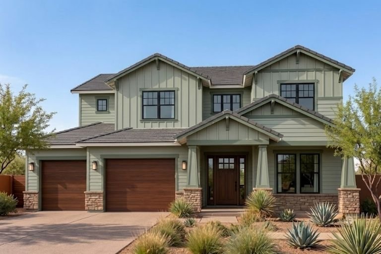 _Sage Green Exterior home