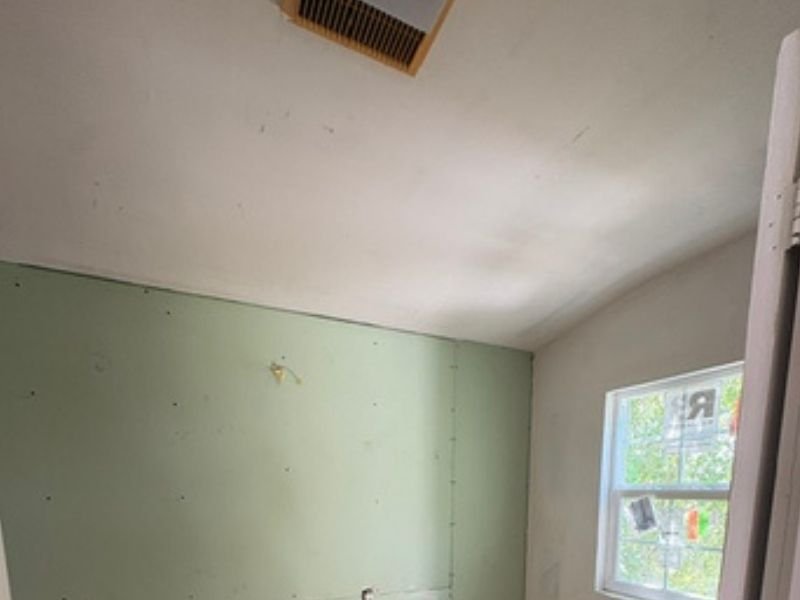 Exposed plumbing framing