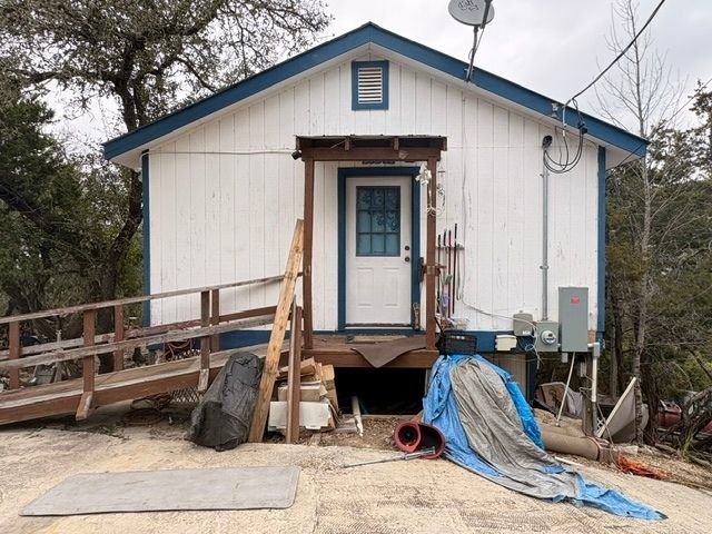 Front entrance before renovation