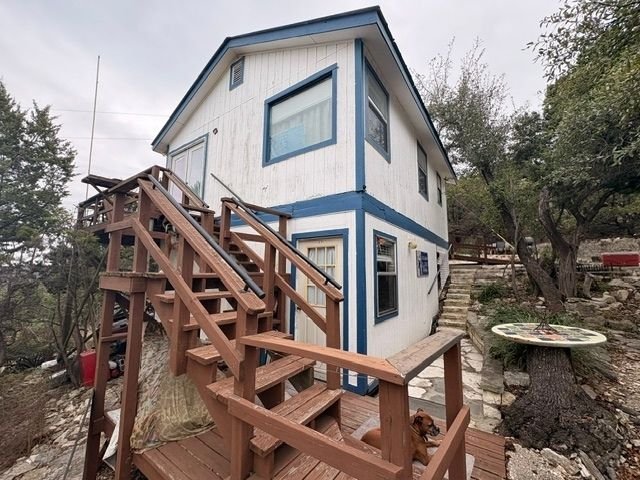Original house exterior view