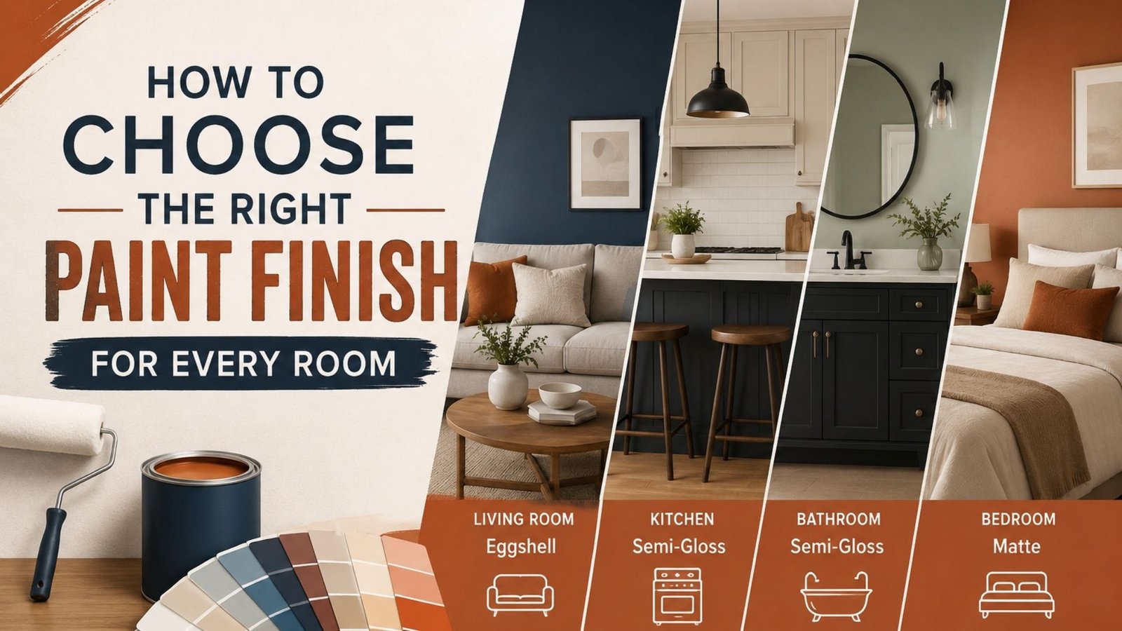 How to Choose the Right Paint Finish for Every Room