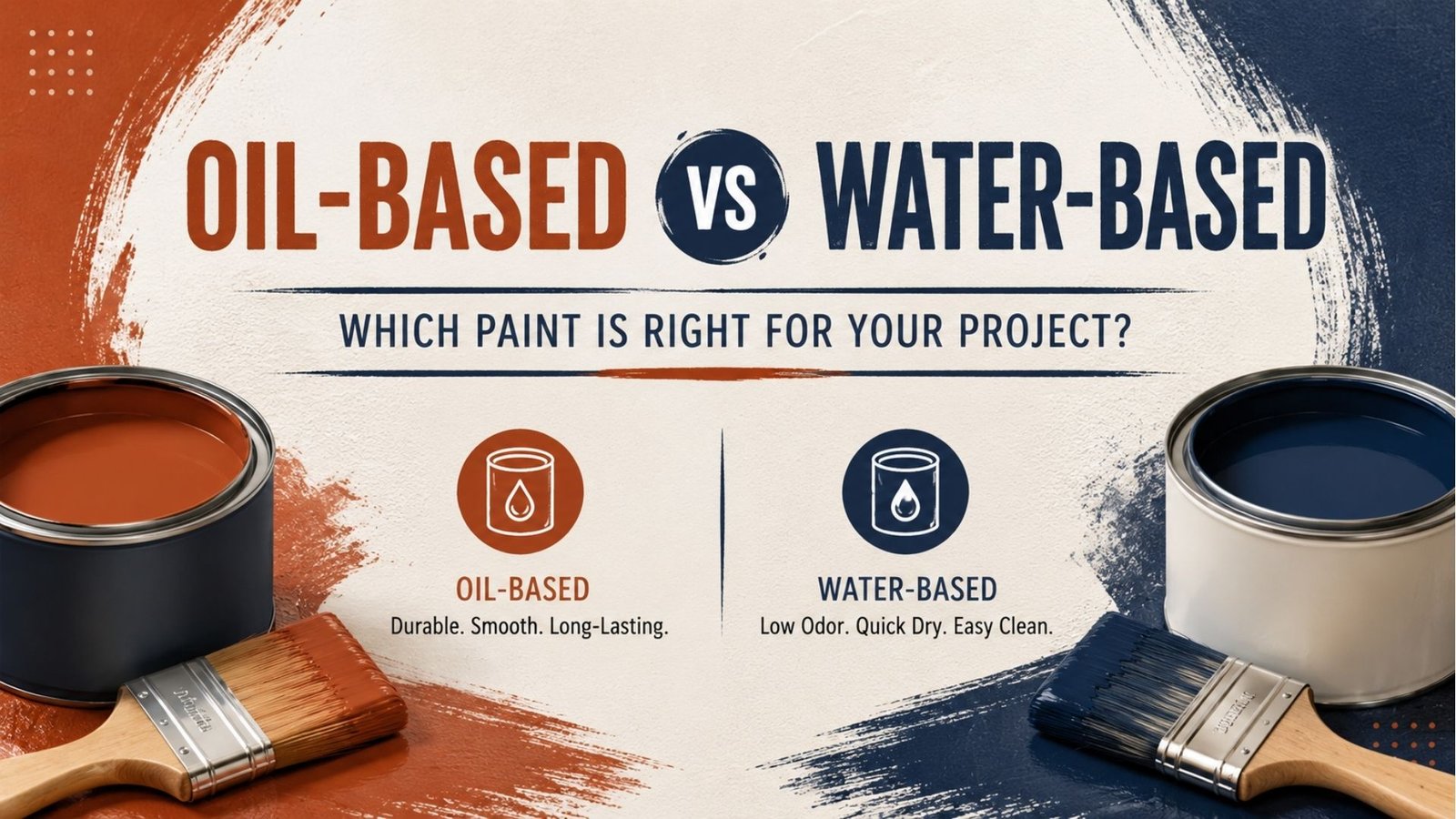 Oil-Based vs Water-Based Paint